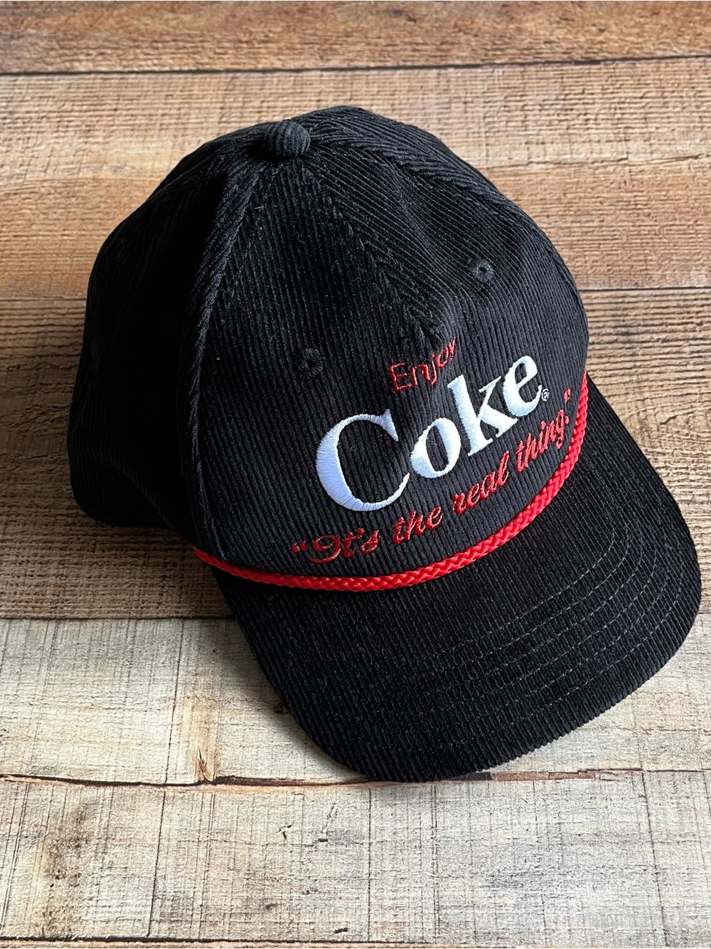 Enjoy Coke Corduroy SnapBack